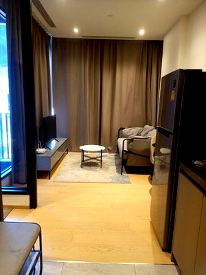 คอนโดให้เช่า : ให้เช่าห้องใหญ่ Ashton asoke Rama 9  ใกล้ BTS พระราม9 350ม.ขนาด  38 ตรม. ชั้น 37  1bedroom 1Bathroom   