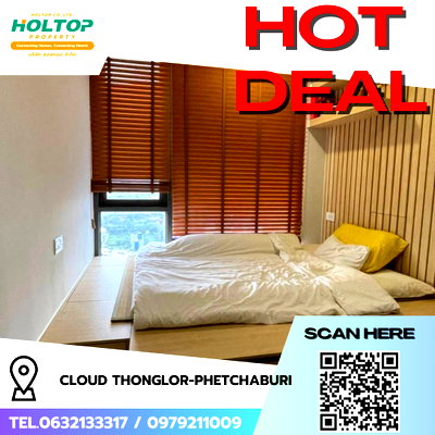 คอนโดให้เช่า : #R9522 🎉 040369 ให้เช่าคอนโด Cloud Thonglor-Phetchaburi 