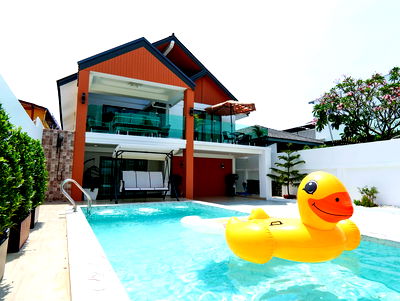 บ้านเดี่ยว ถนนพัทยาใต้ : Pool Villa for Sale in South Pattaya Ideal for Investment