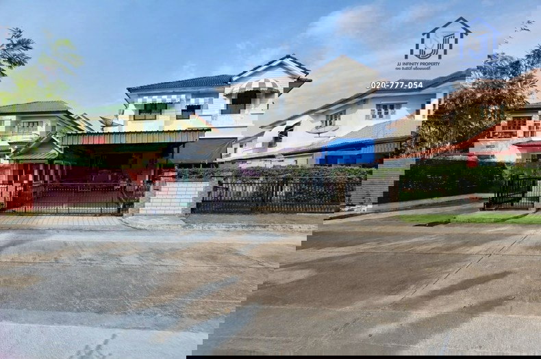 ขายบ้านเดี่ยว : ขายบ้านเดี่ยว 2ชั้น 71.3 ตารางวา หมู่บ้านวรารมย์ ซอยประชาอุทิศ 98 ใกล้ทางด่วนกาญจนาภิเษก