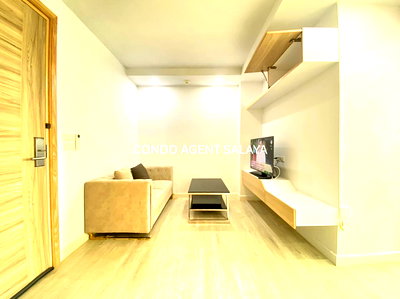 Condos for rent Thai Watsadu Salaya : For rent V Condo Salaya 𝟏 𝐁𝐞𝐝𝐫𝐨𝐨𝐦 | 𝟏 𝐁𝐚𝐭𝐡𝐫𝐨𝐨𝐦 🛁 CORNER ROOM CODE 6901
