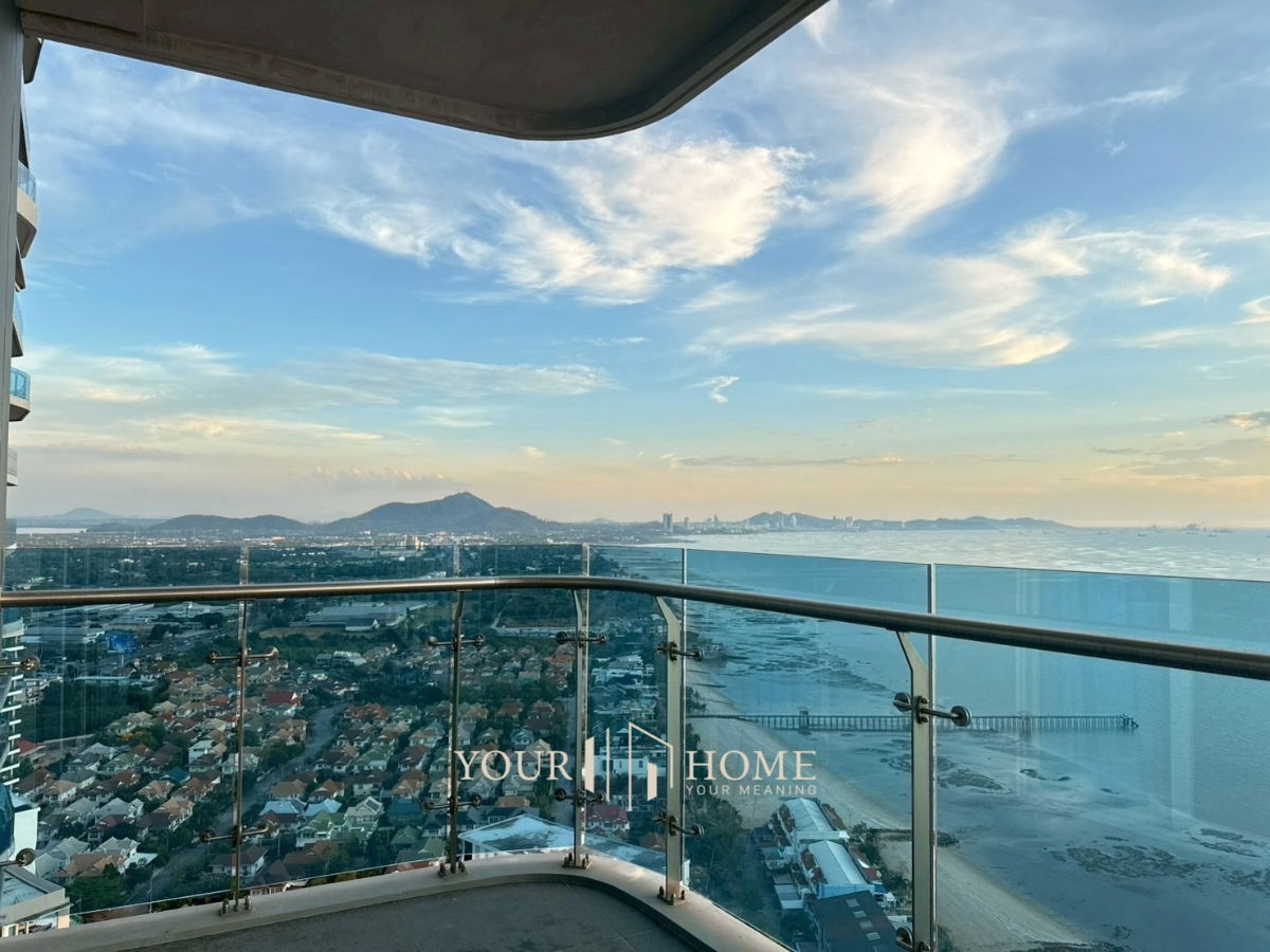 รูป ห้องมุมวิวทะเลพาโนรามา 180° ที่ The Symphony บางพระ-ศรีราชา : 2 ห้องนอน 2 ห้องน้ำ - รูปที่ 3/24