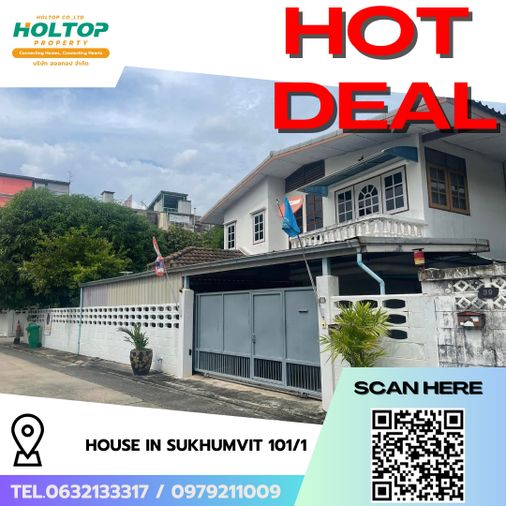 3-bed house for rent, 94 sq wah, Phra Khanong