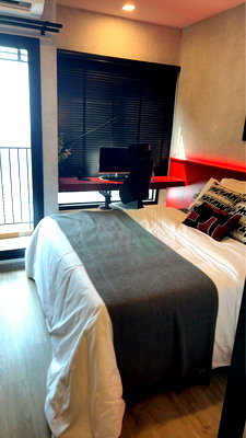 Condos for rent Chatuchak : For Rent Condo METRIS DISTRICT LADPRAO Building 1, Floor 19,Studio, Room size 24 sqm