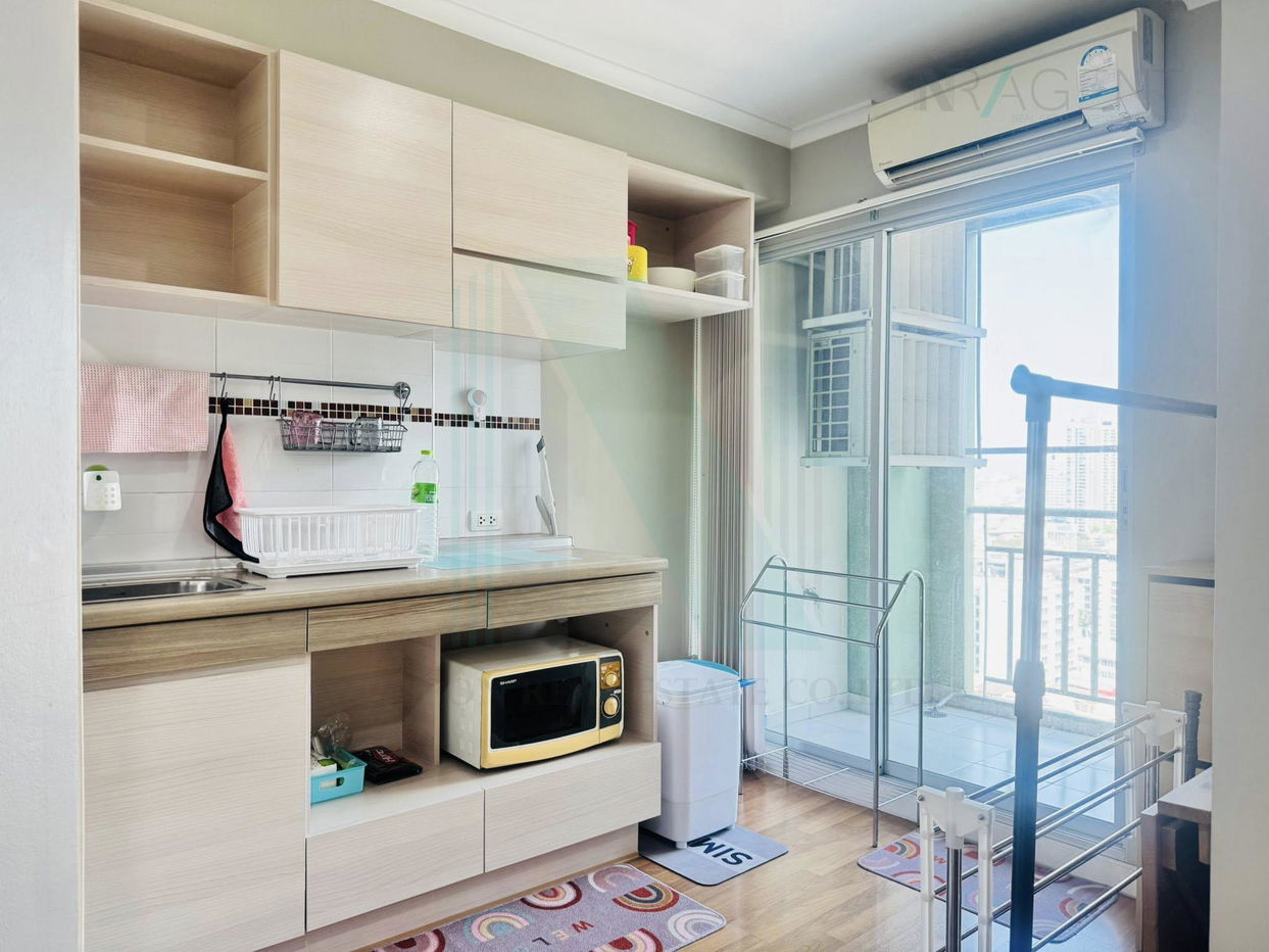 รูป ให้เช่าคอนโด ลุมพินีเพลส พระราม 4 - กล้วยน้ำไท อาคาร 1 ชั้น 24 1 ห้องนอน ขนาด 29 ตรม ใกล้ มหาวิทยาลัย กรุงเทพ - รูปที่ 8/8