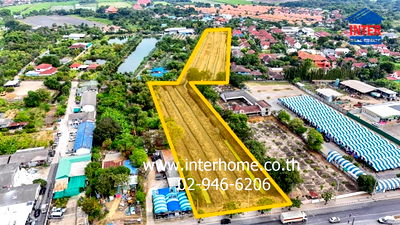 ที่ดิน ถนนนิมิตใหม่ : ขายที่ดินติดถนนนิมิตรใหม่ ใกล้แยกวัดแสนสุข