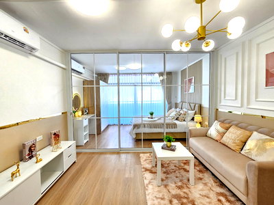 ขายคอนโด : รีโนเวทใหม่ พร้อมเข้าอยู่ มีห้องเดียวในตึก นัดดูห้อง โทร 0925141987