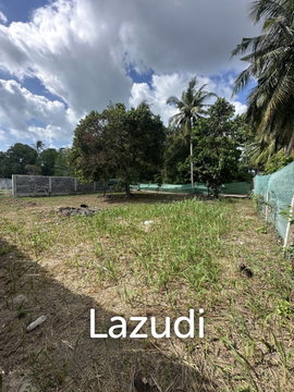 Flat 400 sqm Land – Prime Location Near Thong Sala