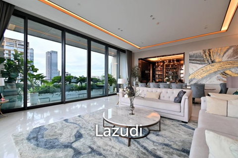 รูปภาพ Luxury 3-Bedroom Condo with Panoramic Bangkok Views for Sale and Rent in Lumpini