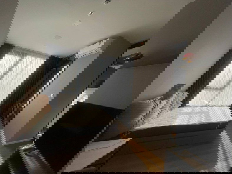 รูป ให้เช่า 📍 Modiz Rhyme Ramkhamhaeng 📍 เฟอร์นิเจอร์ และ เครื่องใช้ไฟฟ้าครบ ใกล้ MRT รามคำแหง   - รูปที่ 4/13