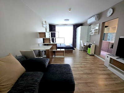 Condos for rent : For rent Dcondo resort rangsit2 , big room 30 sq.m., ready for check-in