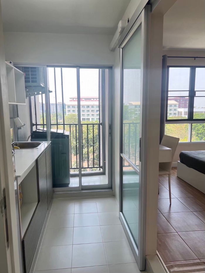 รูป 📌 𝐒𝐏𝐄𝐂𝐈𝐀𝐋 𝐃𝐈𝐒𝐂𝐎𝐔𝐍𝐓 🛒ให้เช่าดี คอนโด แคมปัส รีสอร์ท บางนา [ห้องมุม+มีเครื่องซักผ้า] ID LINE: atccity 💻 - รูปที่ 7/9