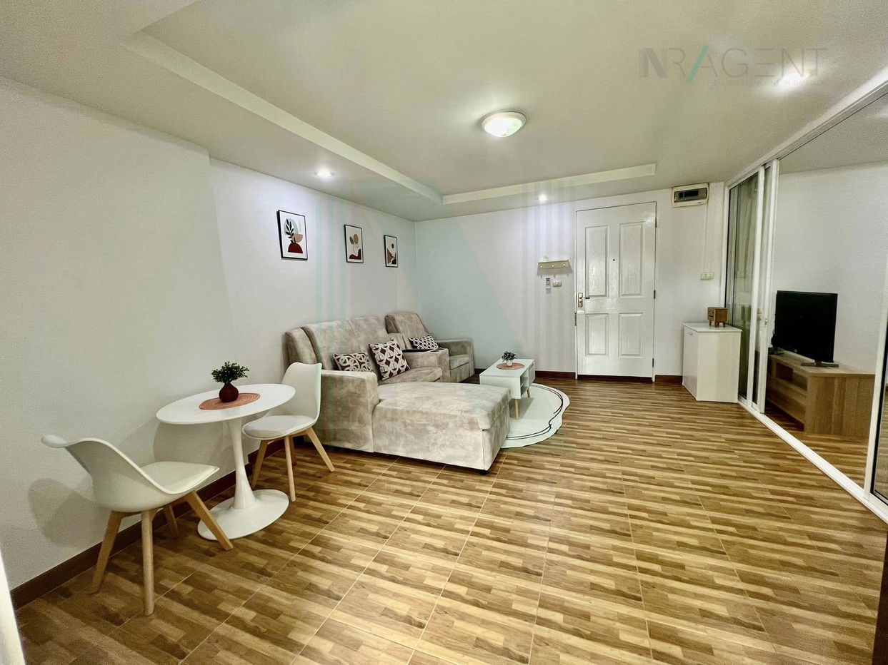 รูป 🎉 ให้เช่าคอนโด แฮปปี้ คอนโด รัชดา 18 อาคาร A ชั้น 6 1 ห้องนอน ขนาด 42.00 ตรม ใกล้ ห้างสรรพสินค้าโรบินสัน - รูปที่ 3/8