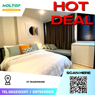 Condos for rent : #Z4828💥 040369 🔥 Condo for Rent: XT Huai Khwang