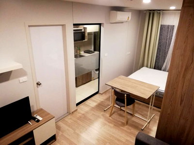 Condos for rent Tesco Lotus Superstore Sukhumvit 50 : Plum Condo Sukhumvit 97.1 Only 9,900 THB/month Fully Furnished+Washing Machine |Near BTS Bang Chak. Call Ag. Bas: 099-182-5224,Line ID: Manee_me_condo