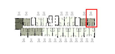 Condos for sale : Sell cobe kaset-sripathum 11th floor 1bedroom at conner