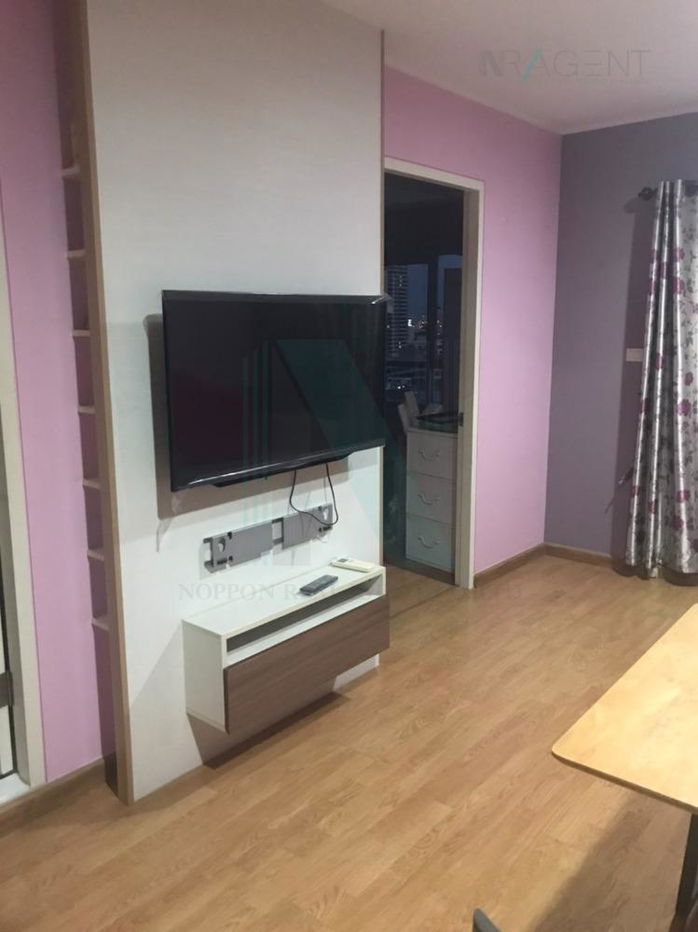 รูป 🚩 ให้เช่าคอนโด ยู ดีไลท์ แอท ห้วยขวาง สเตชั่น อาคาร A ชั้น 16 1 ห้องนอน ขนาด 43.00 ตรม ใกล้ รพ.พระราม 9 - รูปที่ 7/8