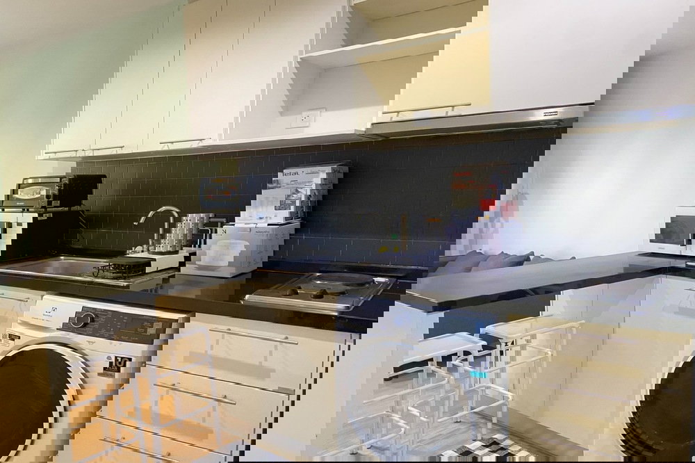 รูป 🔥 สำหรับเช่า !! วิวสระ, ชั้นสูง 15++, ห้องหายาก! 🔥 Code C20221202577..........The Seed Mingle, 1 ห้องนอน, 1 ห้องน้ำ, แต่งครบ, พร้อมเข้าอยู่📣📣 - รูปที่ 6/9