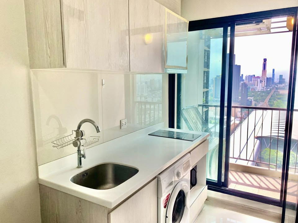 รูป ให้เช่าคอนโด Life Asoke (29.69 ตร.ม.) 1 นอน 1 น้ำ พร้อมเข้าอยู่ - รูปที่ 8/12