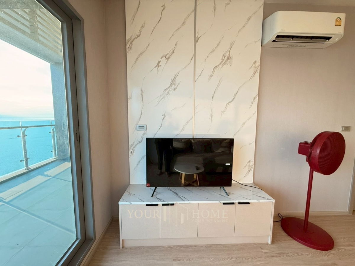 รูป ห้องมุมวิวทะเลพาโนรามา 180° ที่ The Symphony บางพระ-ศรีราชา : 2 ห้องนอน 2 ห้องน้ำ - รูปที่ 11/24