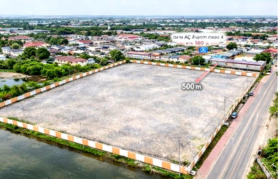 เช่าที่ดิน วิทยาลัยการปกครอง : ให้เช่า ตลาดเอซี ลำลูกกา คลอง4 500ม.ถูกที่สุดในประเทศไทย ที่ดินถมแล้ว 7ไร่ หรือ 2800 ตร.ว. 11200 ตร.ม. หน้ากว้าง 75เมตร .ติดถนน 4 เลน