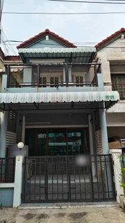 รูปภาพ Two-story townhouse for rent in Fa Rangsit Village, Thanya Klong 4, Pathum Thani. Located near Rangsit-Nakhon Nayok Road.