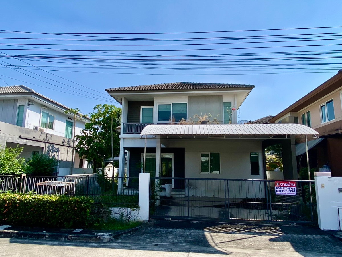 ขายด่วน ราคาต่ำกว่าตลาด บ้านเดี่ยว 2 ชั้น ชัยพฤกษ์ รามอินทรา–วงแหวน 2 | 3 ห้องนอนพร้อมห้องน้ำในตัวทุกห้อง