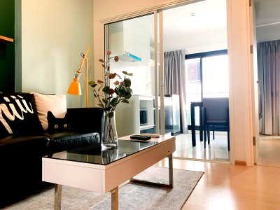 Condos for rent : For rent 💥the tree sukhumvit 71  💥 Beautiful room, ready to move in, beautifully decorated, fully furnished.