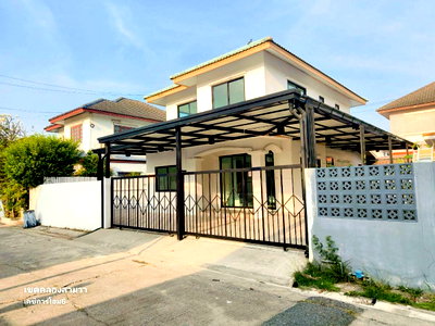 บ้านเดี่ยว ถนนหทัยราษฎร์ : บ้านเดี่ยว ราคาถูกสุด เนื้อที่เยอะ ทำเลดี กว้างขวาง หมู่บ้าน เคซี.การ์เด้นโฮม6 ถนนนิมิตใหม่40 คลองสามวา พร้อมอยู่