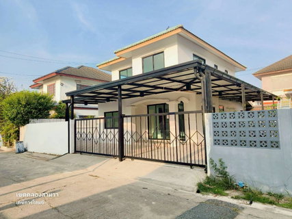 บ้านเดี่ยว ราคาถูกสุด เนื้อที่เยอะ ทำเลดี กว้างขวาง หมู่บ้าน เคซี.การ์เด้นโฮม6 ถนนนิมิตใหม่40 คลองสามวา พร้อมอยู่