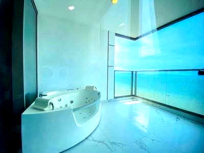 ขายคอนโด : Copacabana คินโดสุดหรูติดหาดจอมเทียนพัทยา ชั้นสูง วิวทะเล 1ห้องนอนท1ห้องน้ำ