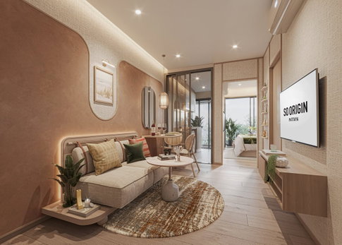 2 Bedroom Condo for Sale So Origin Pattaya