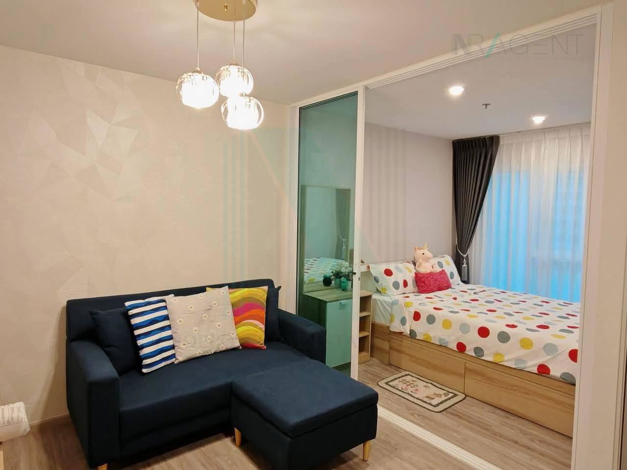 รูป ให้เช่าคอนโด รีเจ้นท์ โฮม บางนา อาคาร A ชั้น 11 1 ห้องนอน ขนาด 28 ตรม ใกล้ BTS บางนา - รูปที่ 1/8