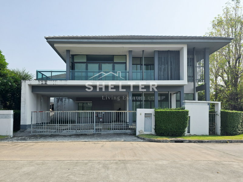 ขายบ้านเดี่ยว : บ้านเดี่ยว ใกล้รถไฟฟ้าทั้งสีเหลืองและสีส้ม เชื่อมต่อได้ทั้ง ศรีนครินทร์-พัฒนาการ-พระราม 9  โรงพยาบาลสมิติเวช , โรงเรียนนานาชาติ มหาวิทยาลัย ABAC🚃