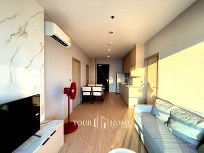 คอนโดให้เช่า : ห้องมุมวิวทะเลพาโนรามา 180° ที่ The Symphony บางพระ-ศรีราชา : 2 ห้องนอน 2 ห้องน้ำ