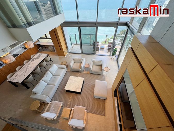 KT0241🏖️Duplex 4ห้องนอน 220ตรม ตึก B ชั้น 38🌊วิวทะเล🦀Northpoint Pattaya นอร์ท พอยท์ พัทยา