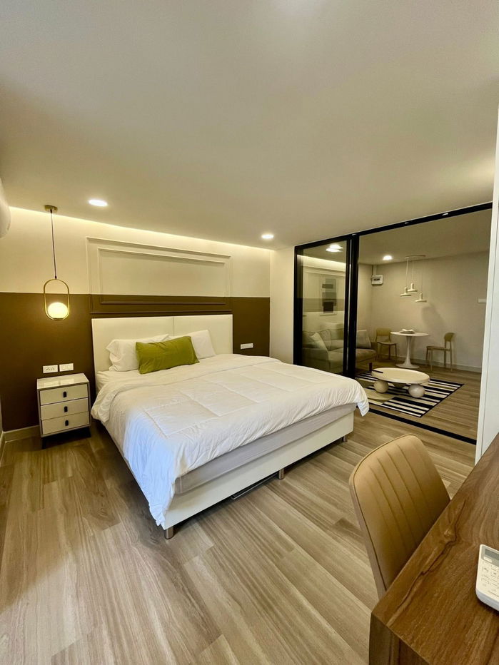 รูป 🌸เช่า ศรีธนา 2 คอนโด ชั้น 14 วิวดอย ห้องกั้นสัดส่วน 16,500/เดือน🌸 - รูปที่ 1/8