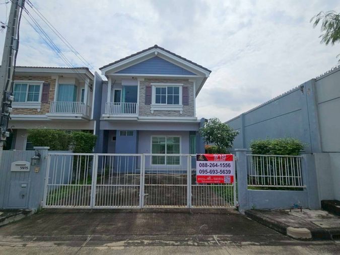 ขาย บ้านแฝด หลังมุม วิลลาจจิโอ ปิ่นเกล้า - ศาลายา 132 ตรม 35.3 ตรว