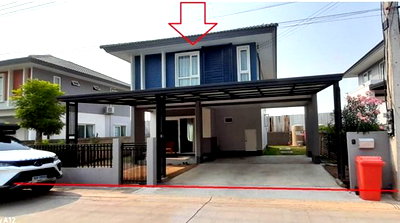 Houses for sale Khon Kaen Airport : HOME for sale บ้านเดี่ยว อณาสิริ มะลิวัลย์ เมืองขอนแก่น