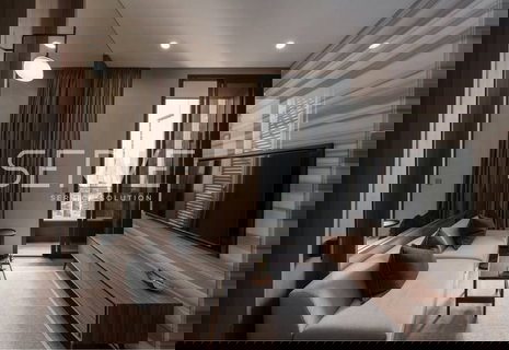 🔥9.99MB🔥 - 1 นอน มีอ่าง แต่งสวยมาก ชั้นสูง 10+ คอนโดใหม่ ใจกลางเมือง ทำเลดี ติด BTS ทองหล่อ 20 ม. ที่ The ESSE Sukhumvit 36 / ขายคอนโด