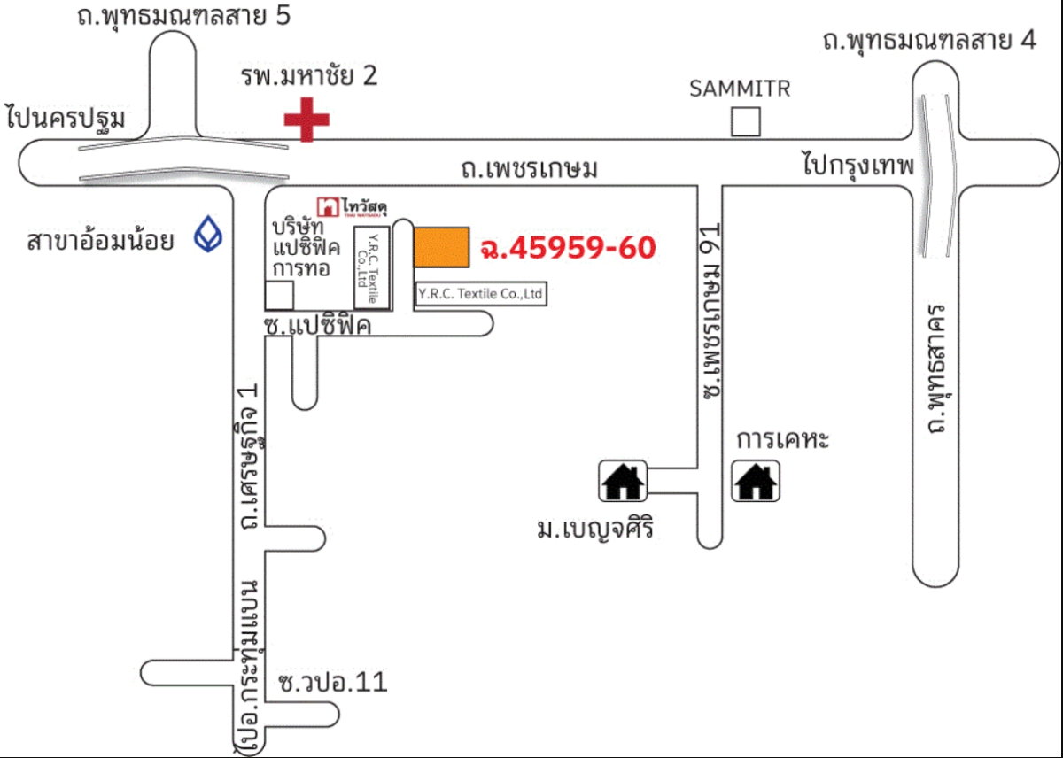 รูป ขายที่ดินพร้อมโรงงาน, อาคารสำนักงาน ซ.เศรษฐกิจ ซอย1 (แปซิฟิก)  - รูปที่ 14/15