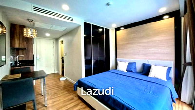 ขายคอนโด : คอนโดสตูดิโอ 26 ตร.ม. ชั้น 4 ทำเลหนองปรือ พัทยา วิวสระและสวนรีสอร์ต