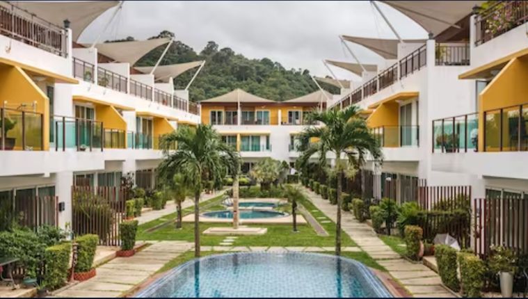 🔥🔥New!🔥🔥 ให้เช่า ทาวน์เฮ้าส์ 3 ชั้น พร้อมสระว่ายน้ำส่วนกลาง, ทำเลหาดกมลา 🔥🔥