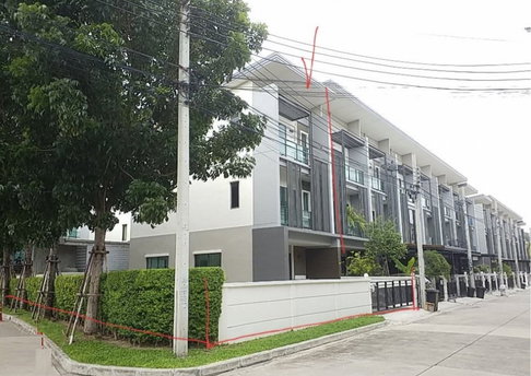TOWN HOUSE 46.3 Sq.w. Bang Bua Thong Nonthaburi for 5.7M