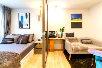 Condos for rent Bangkok : 🔥 Condo for Rent – ESQUE Sukhumvit 101/1, new studio room with fully furnished, Starting from 15,000 THB. Available to short-term contract.