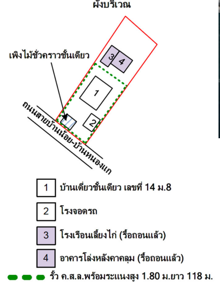 รูป บ้านเดี่ยว สำหรับขาย บ้านเดี่ยว พนมทวน กาญจนบุรี - รูปที่ 15/24