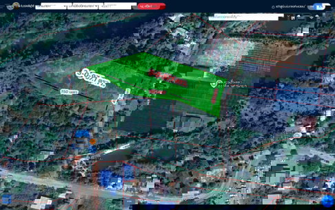 ที่ดินนครนายก มี2 แปลง ติดริมน้ำ มีบ้านสร้างไม่เสร็จ10 หลัง