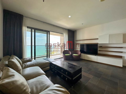 ให้เช่าคอนโด 2 ห้องนอน ชั้นสูง – Northpoint Pattaya