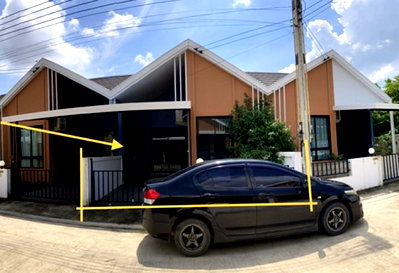 TOWN HOUSE 24 Sq.w. Pluak Daeng Rayong for 1.9M
