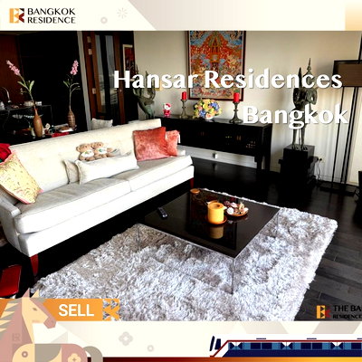 Condos for sale : Exclusive Luxury Living at Hansar Residences Bangkok 🌳 Near BTS Ratchadamri